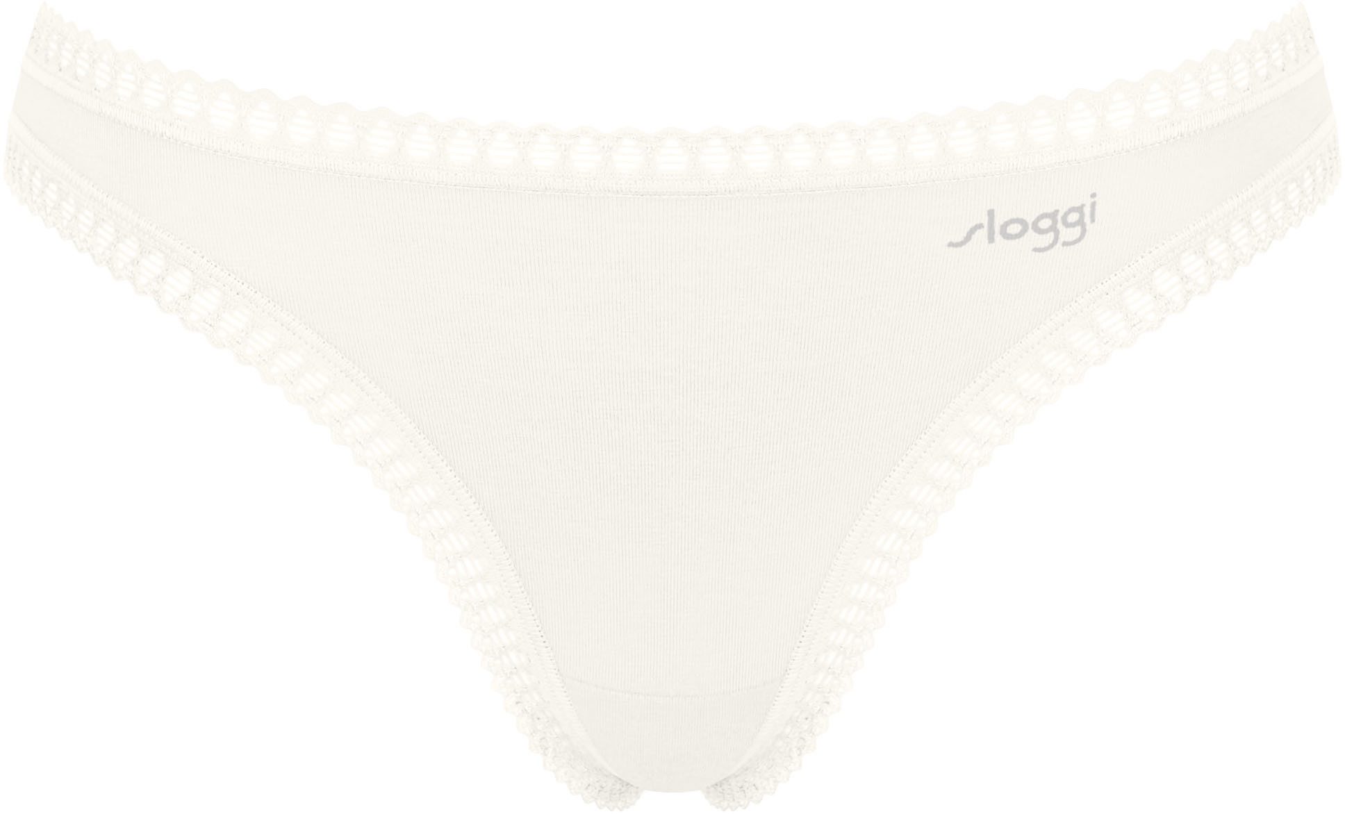 sloggi GO Crush String C3P (3er Pack) mit Spitzendetails