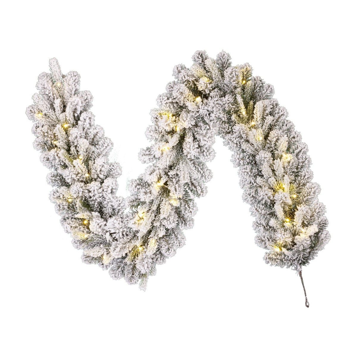 Black Box Trees Dekohänger Black Box Trees Grimshaw Girlande Dual Led gruen frosted warm weiss 30