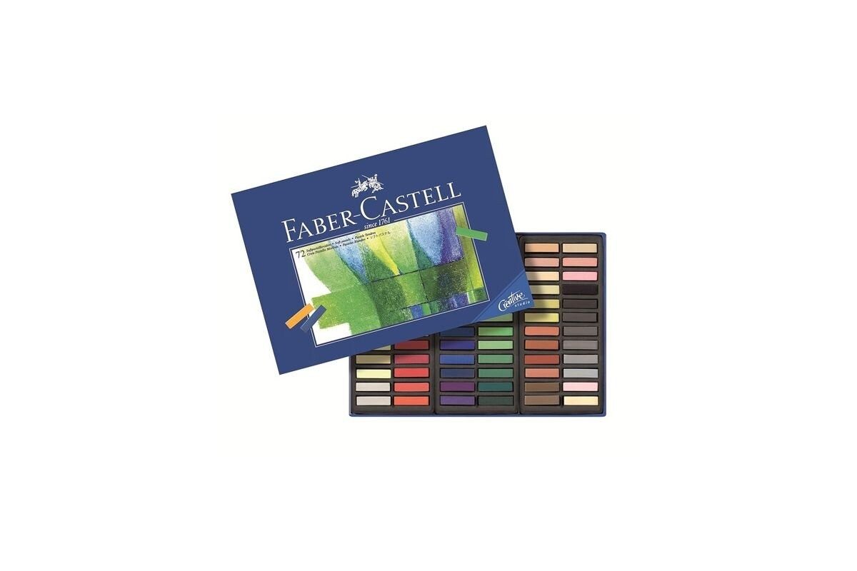 Faber-Castell Pastellkreide FABER-CASTELL Softpastellkreiden Mini 72er Kartonetui
