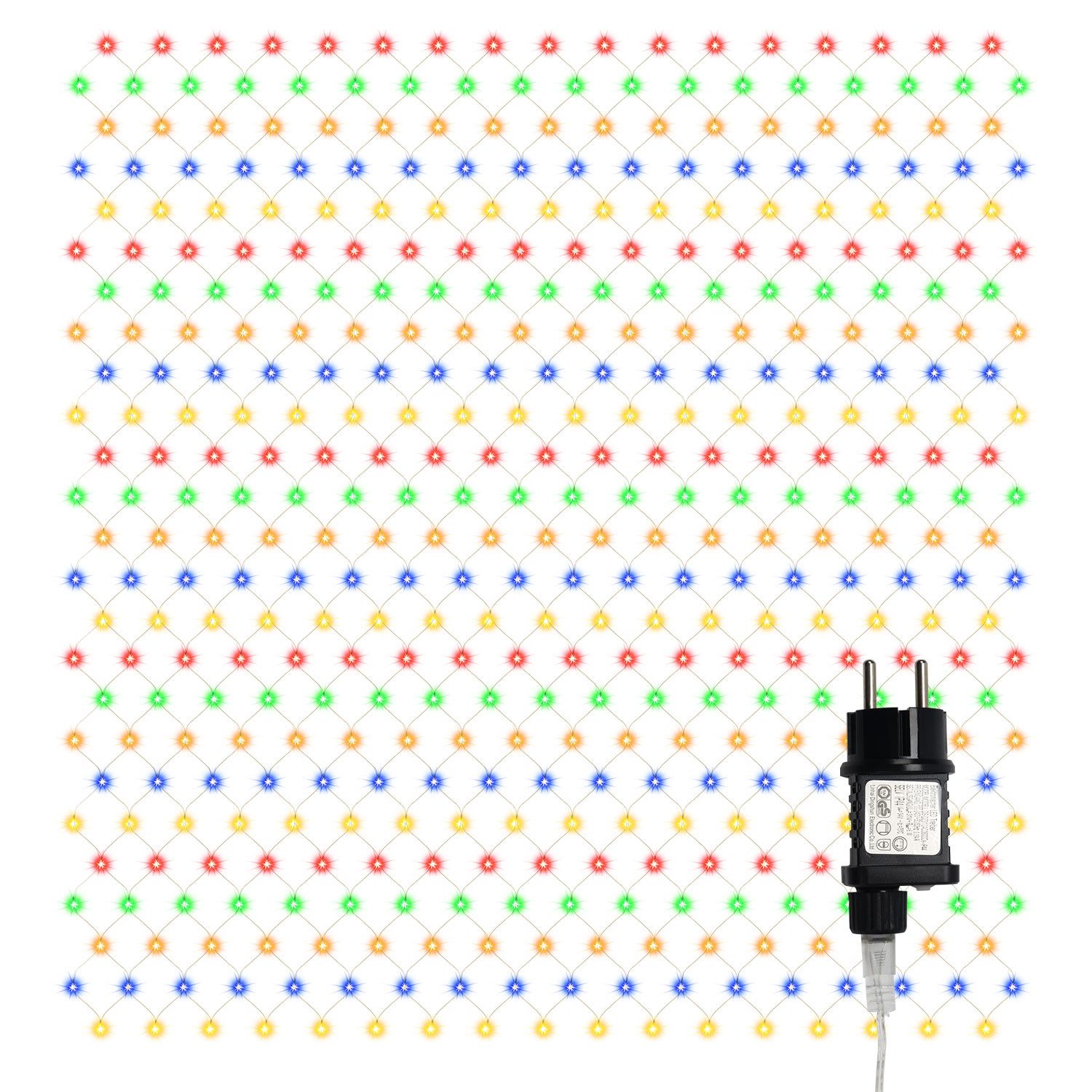 Clanmacy LED-Lichternetz LED Lichternetz Lichterkette Deko günstig online kaufen