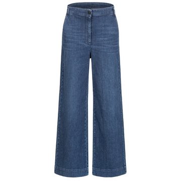 Feuervogl High-waist-Jeans fv-Fr:051, Weites Bein, Hohe Taille, Hyperflex 5-Pocket-Style, High Waist, Wide Leg, Hyperflex