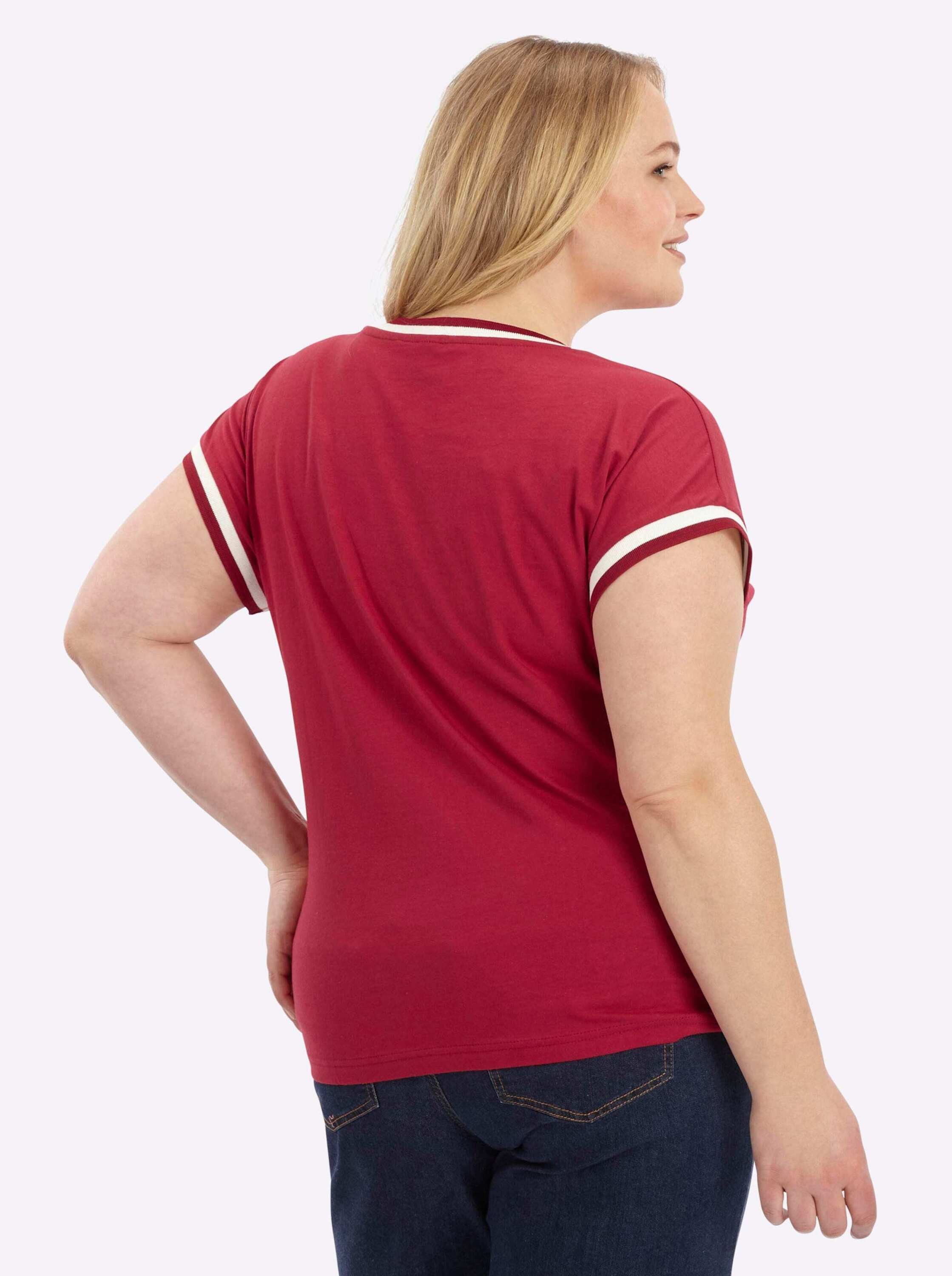 Sieh an! T-Shirt Kurzarm-Shirt Extra kurz