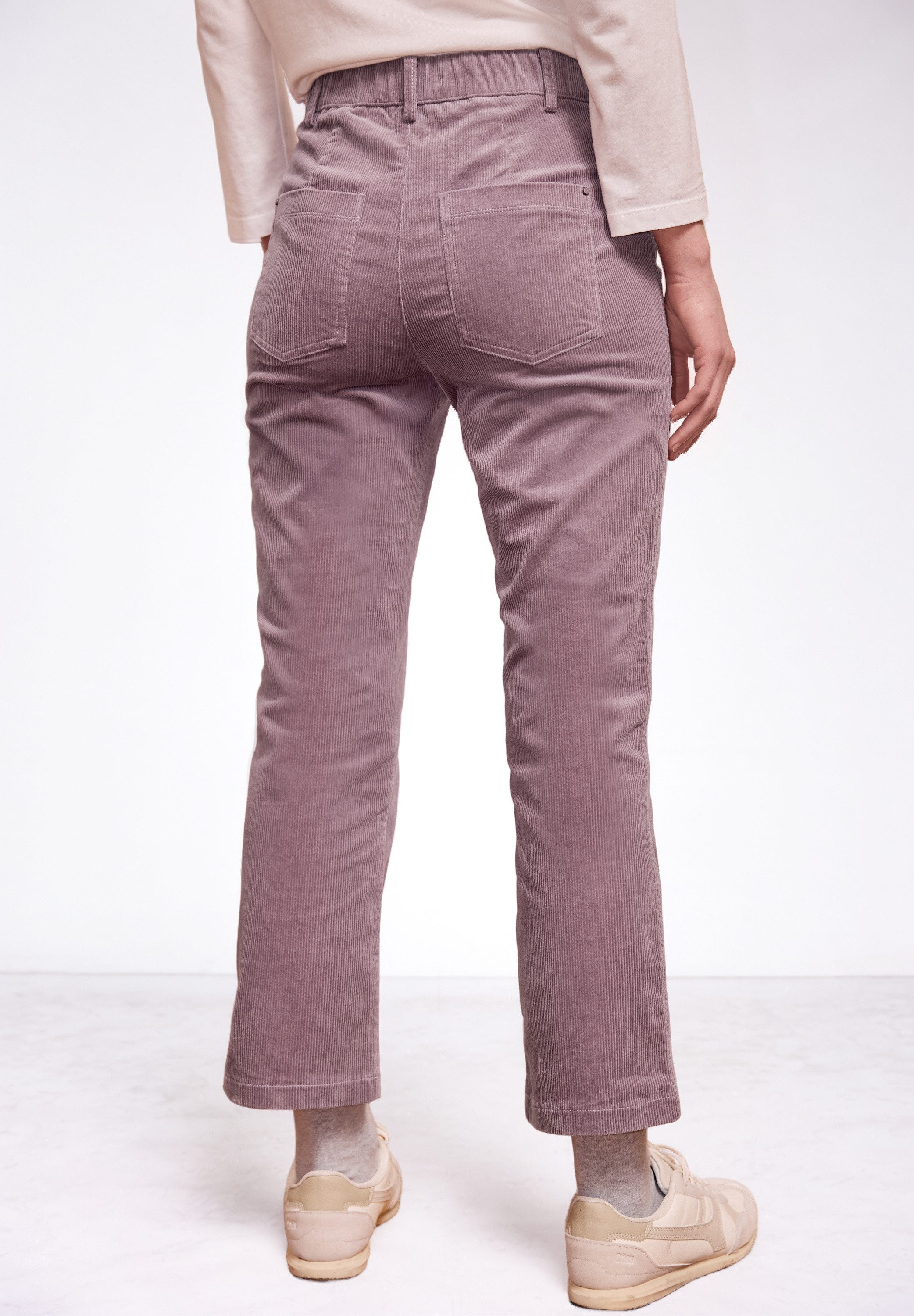 STREET ONE STUDIO Cordhose in Cord-Optik