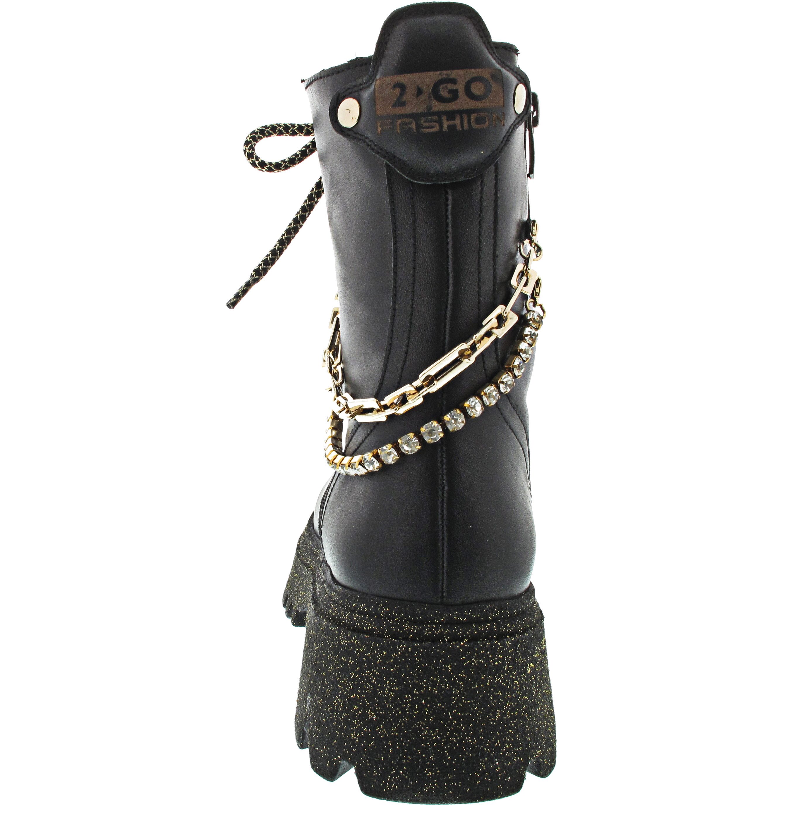 2GO FASHION Schnürstiefelette