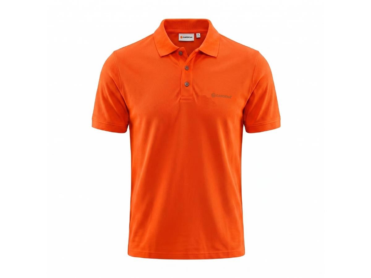 GARDENA Poloshirt Herren mit Logo im cleanen Gardena Design, 100 % Baumwolle
