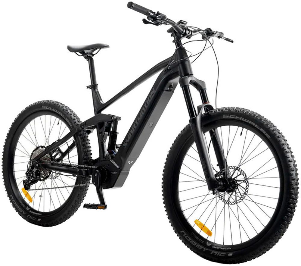 SMARTMOTION E-Bike Mountainbike, 11 Gang RD-A11-X Schaltwerk, Mittelmotor, 576 Wh
