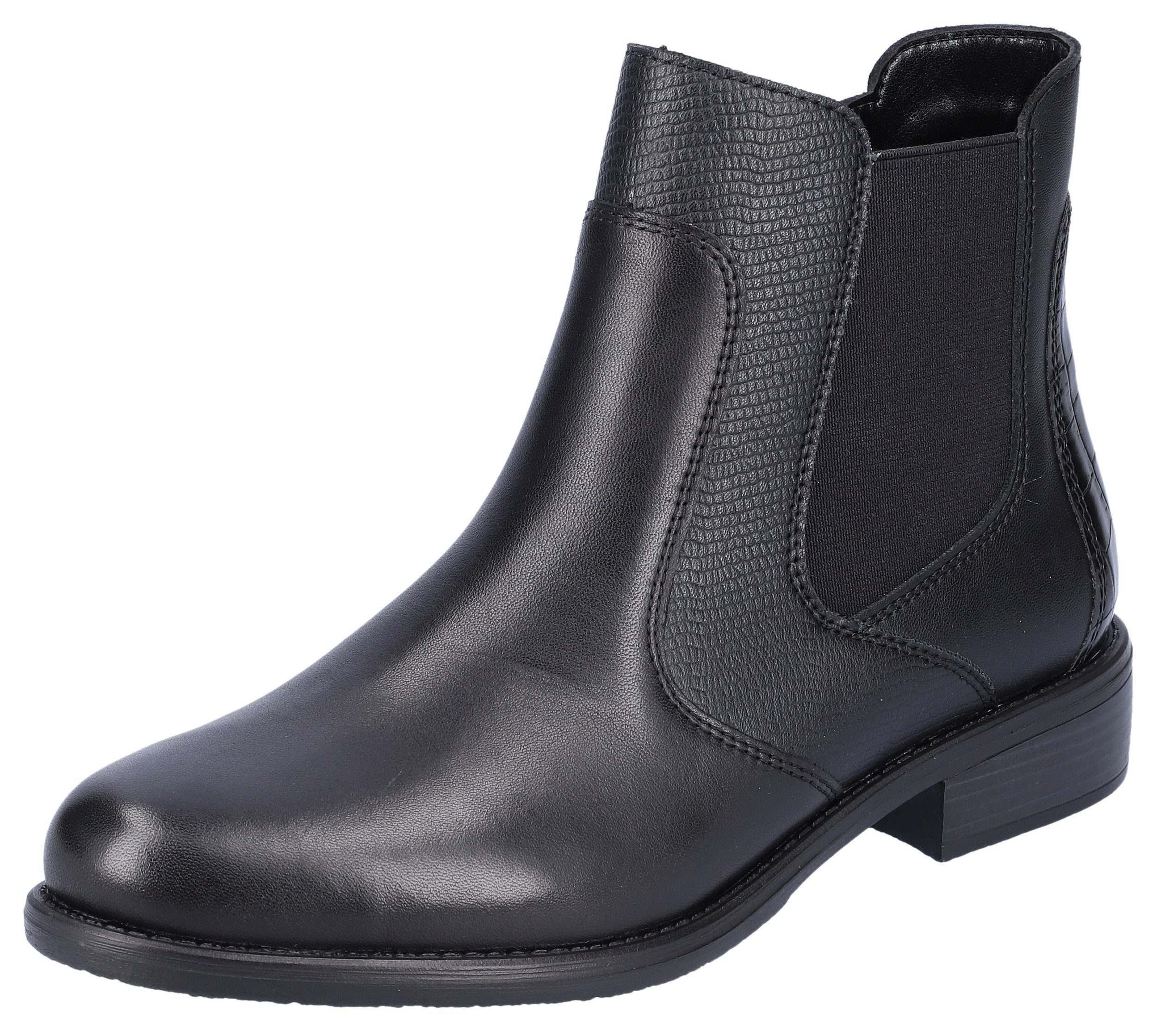 Remonte Chelseaboots, Blockabsatz, Stiefelette, Businesschuh, Besätze günstig online kaufen