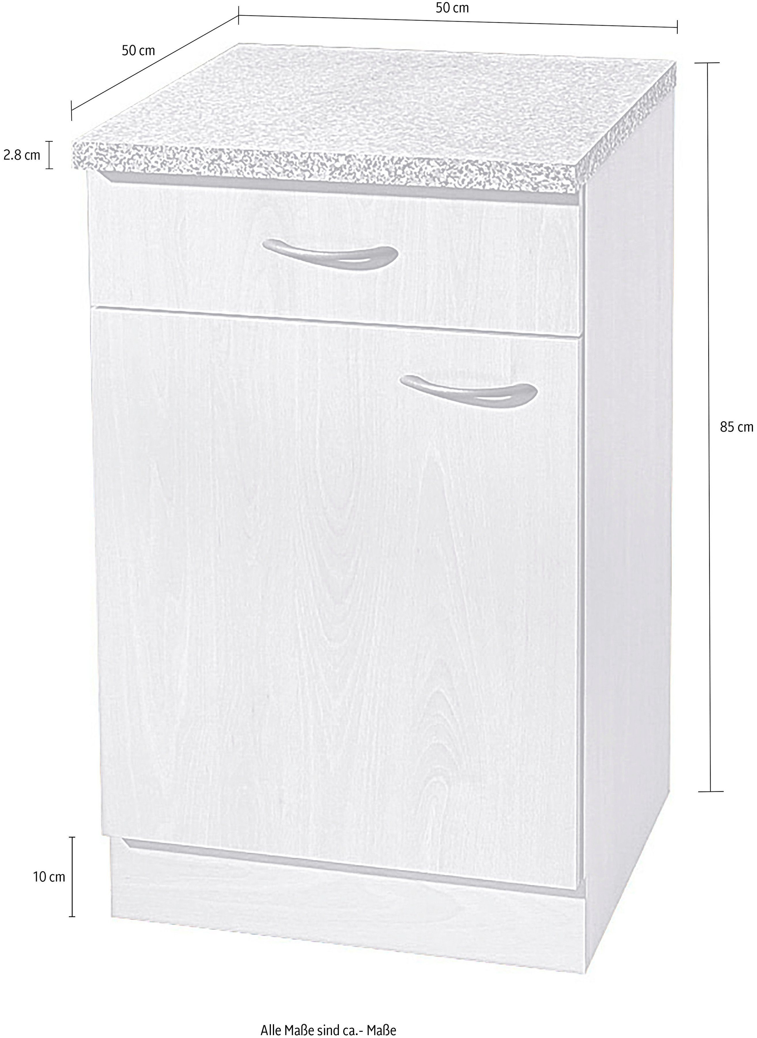 wiho Küchen Unterschrank Kiel 50 cm breit, 50 cm tief – Bild 4 von 4