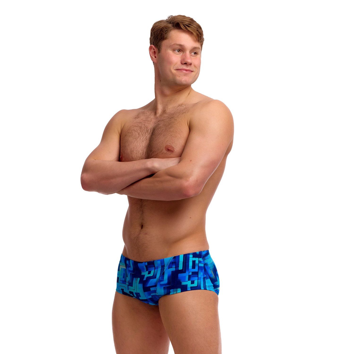 Funky Trunks Badehose You Blued Badeshorts chlorresistent und schnelltrocknend