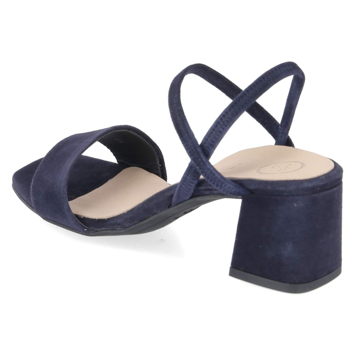 Paul Green Paul Green 6183-029 Damen Rauleder blue Sandalette