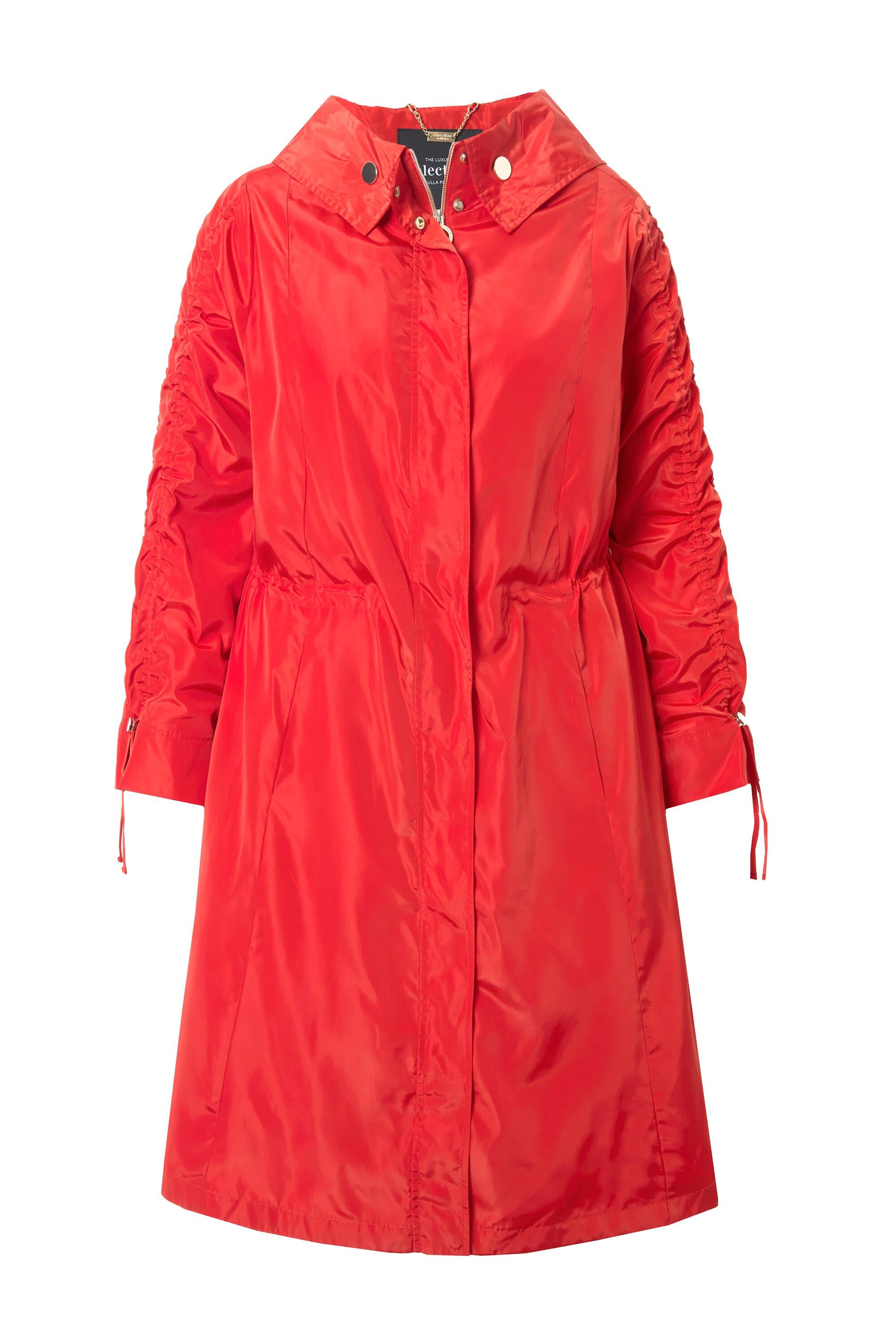 Ulla Popken Wintermantel Mantel A-Linie wasserabweisend Kapuzenkragen günstig online kaufen