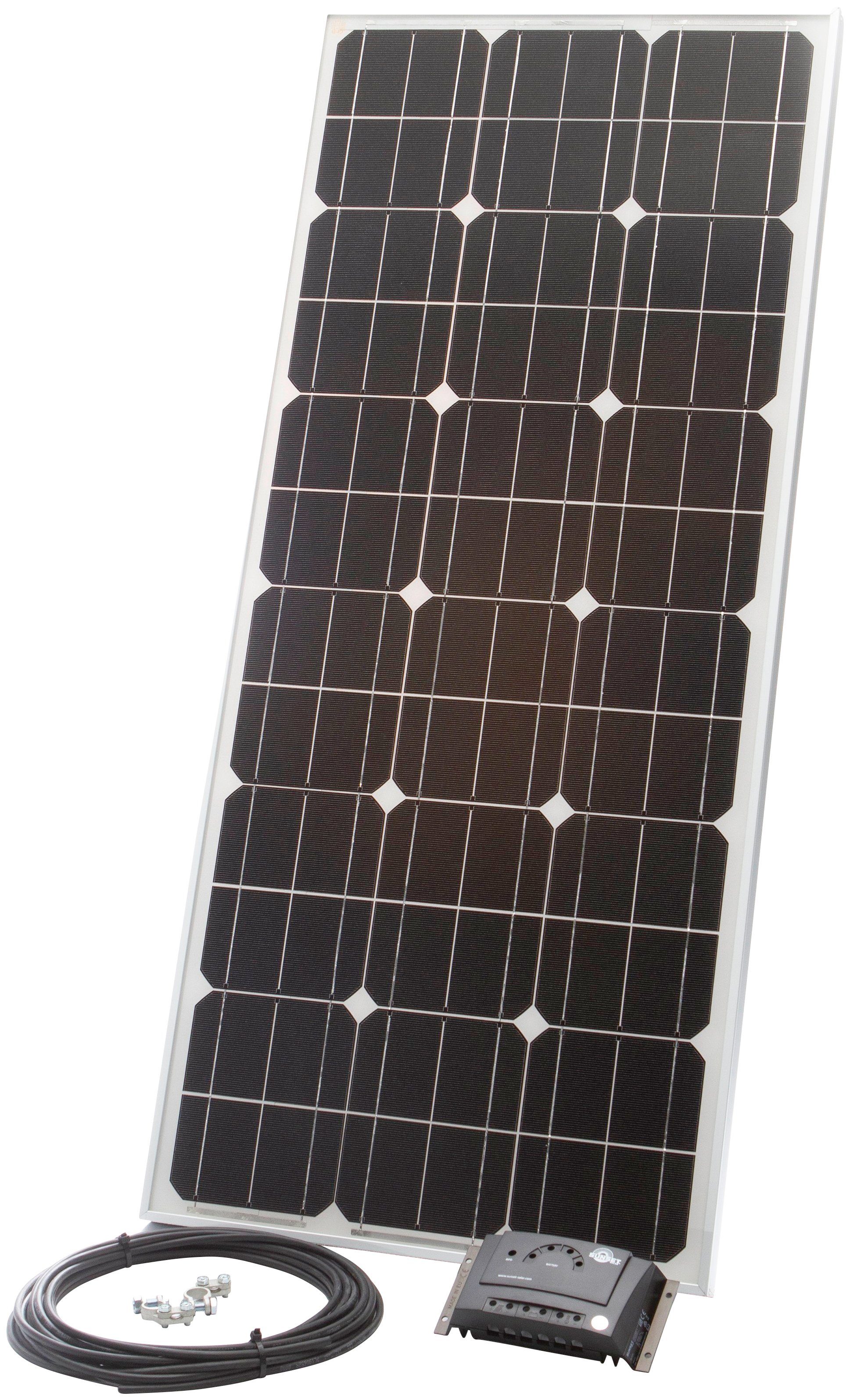 Sunset Solarmodul Stromset Watt, Freizeitbereich W, AS 72 für 72 75, 12 Monokristallin, den V