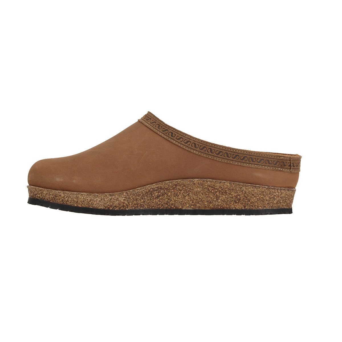 Stegmann Leder Clog (1-tlg) Clogs - Flexibles Kork-Leder-Fußbett, Hausschuh aus Leder