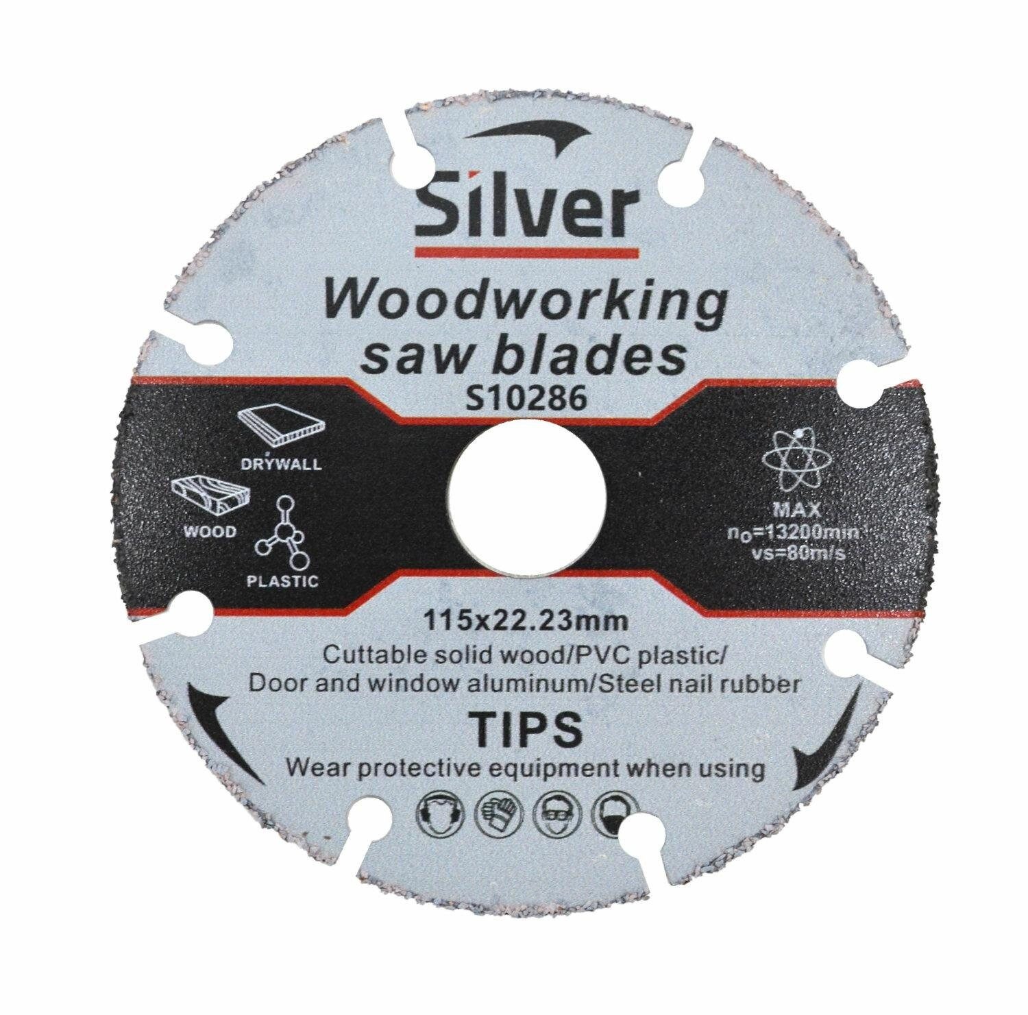 Silver Trennscheibe UNIVERSALSCHEIBE HARTMETALL 115mm /SILBER