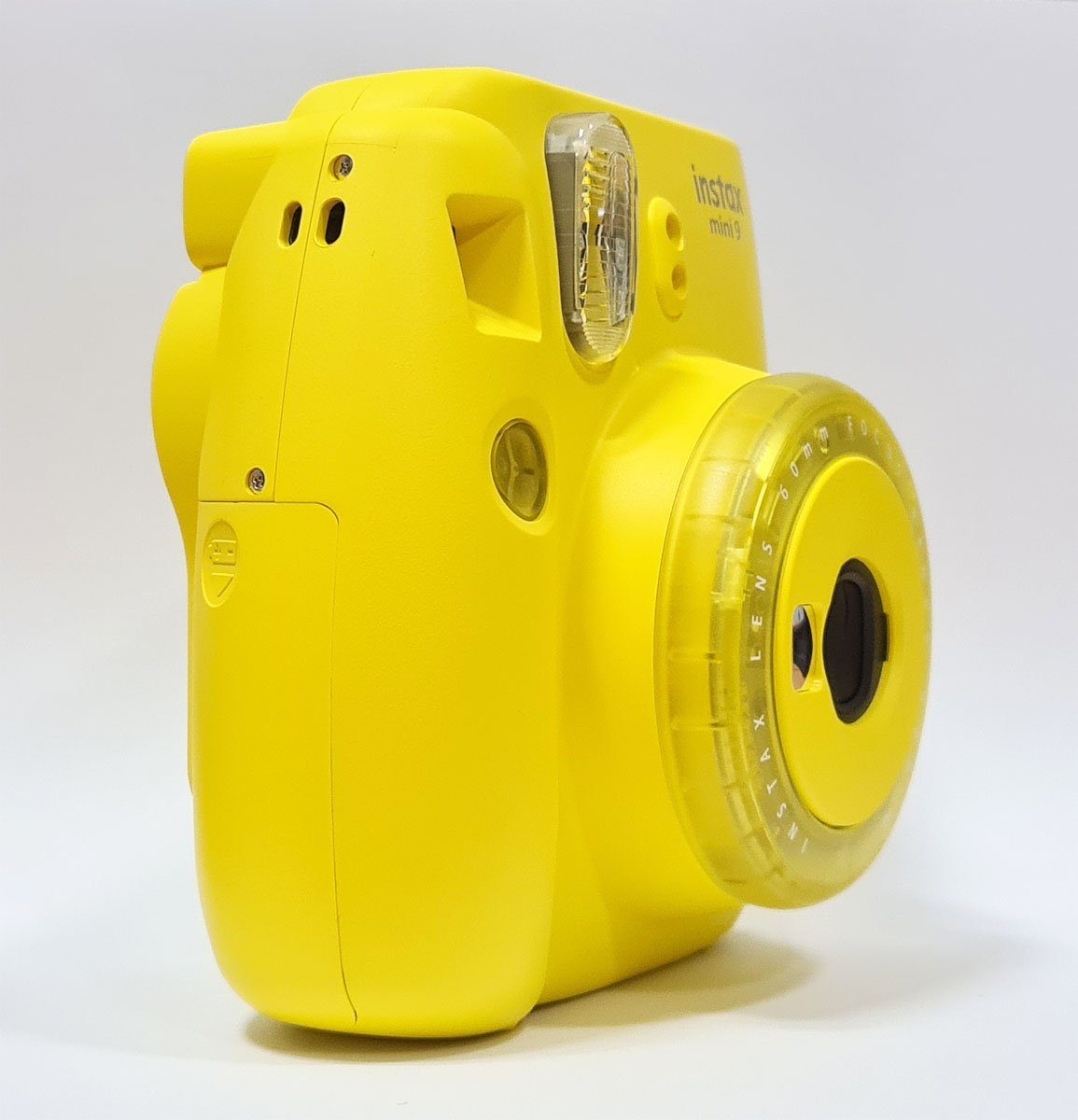 FUJIFILM Instax Mini 9 clear Sofortbildkamera yellow Set
