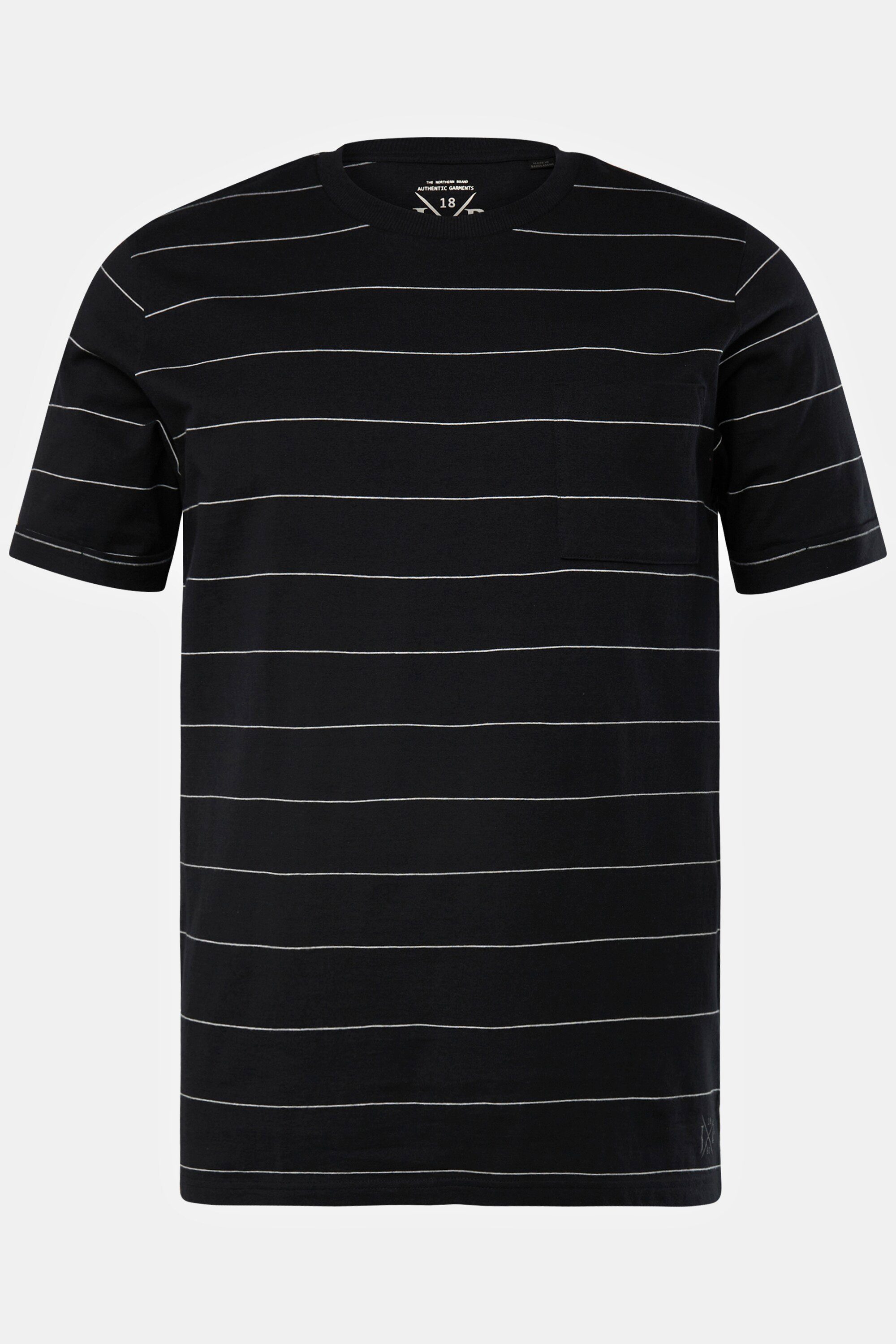 JP1880 Schlafanzug Schlafanzug kurzer Zweiteiler geringeltes T-Shirt