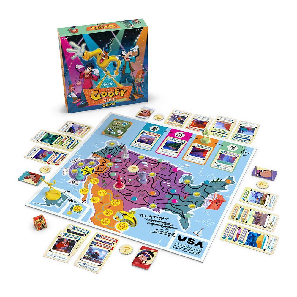 Funko Spiel, Disney A Goofy Board (English) Game Movie