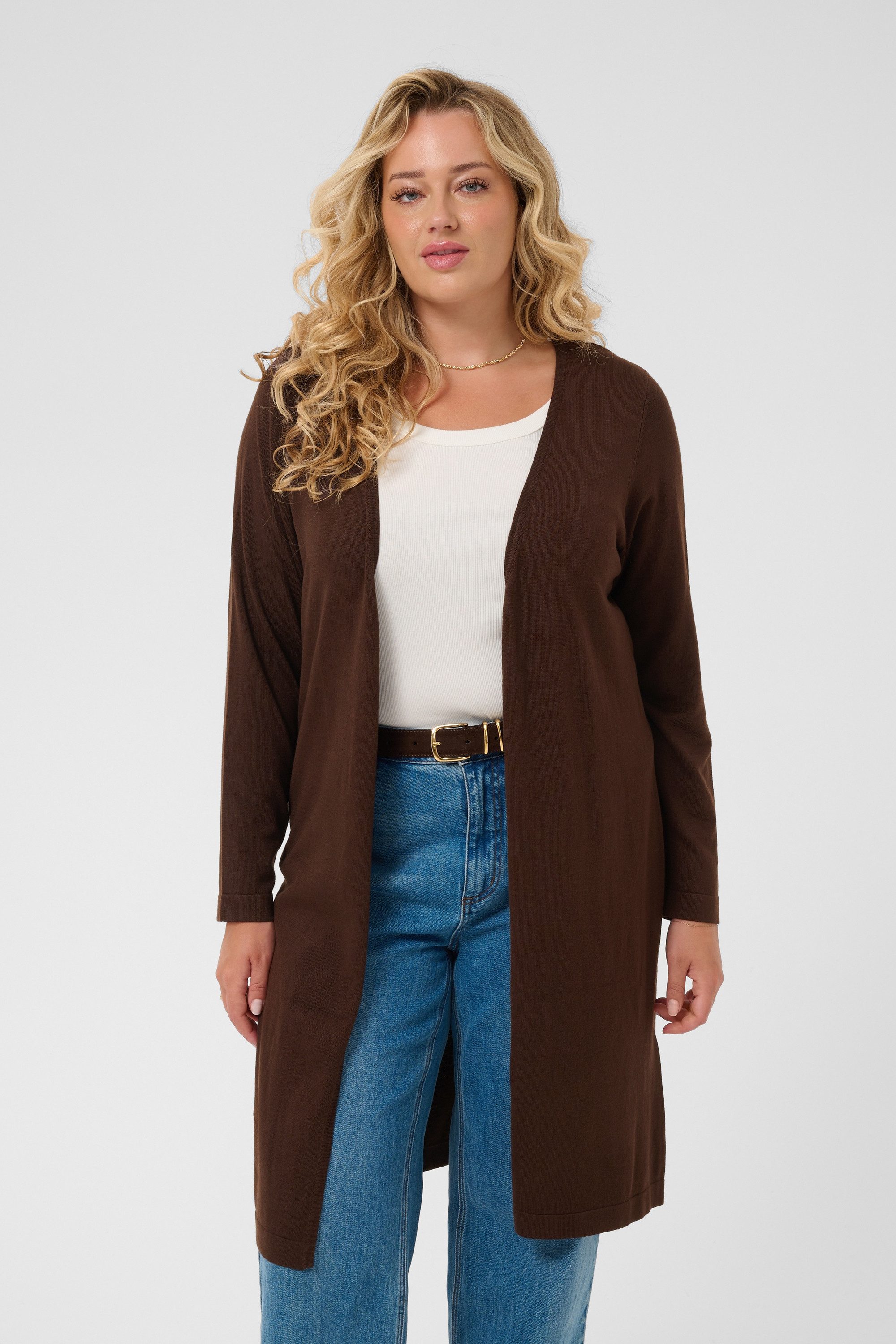 KAFFE Curve Cardigan Strickjacke KCfarsia Große Größen