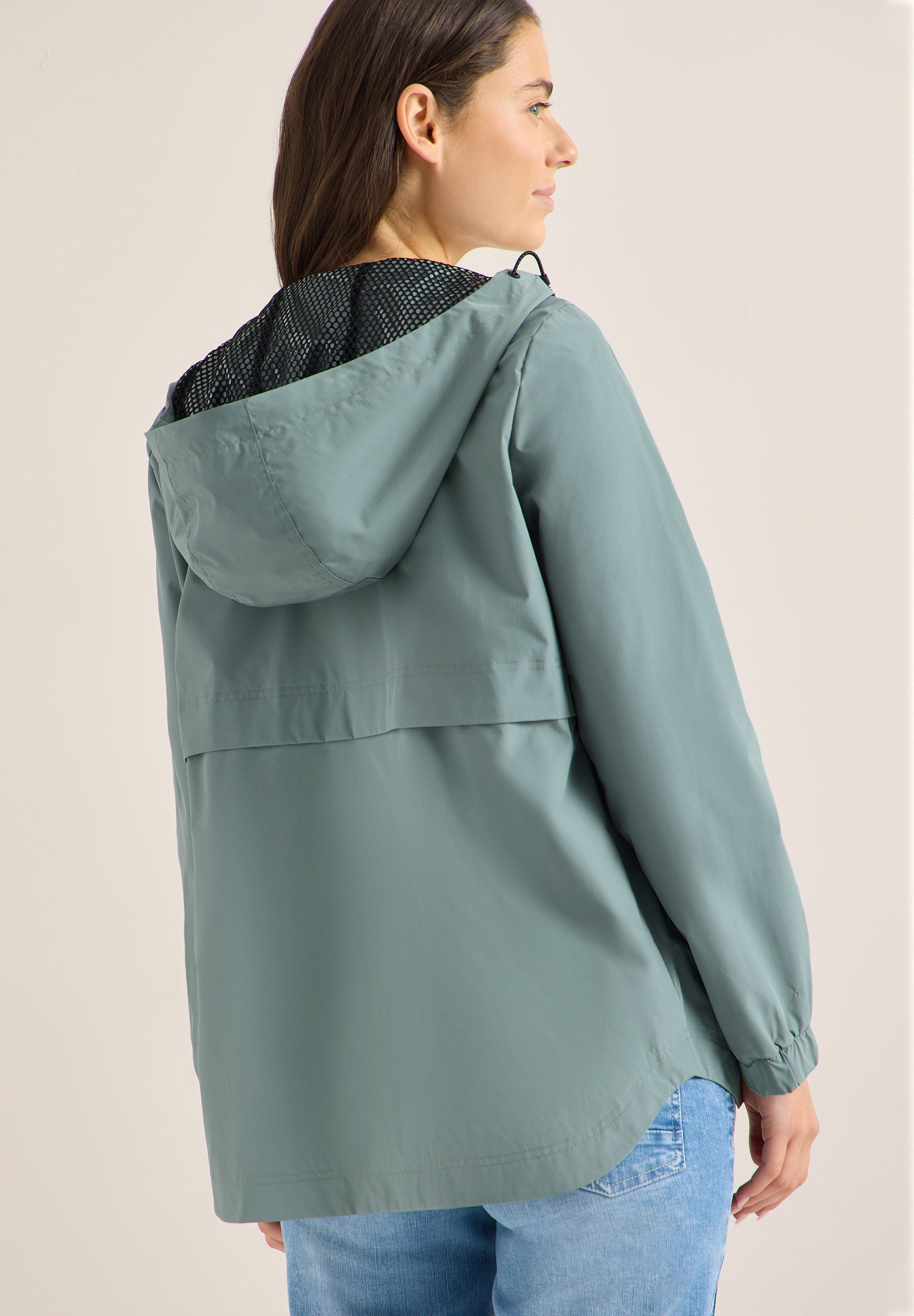 CECIL Windbreaker sportive A-Linie, mit Kapuze