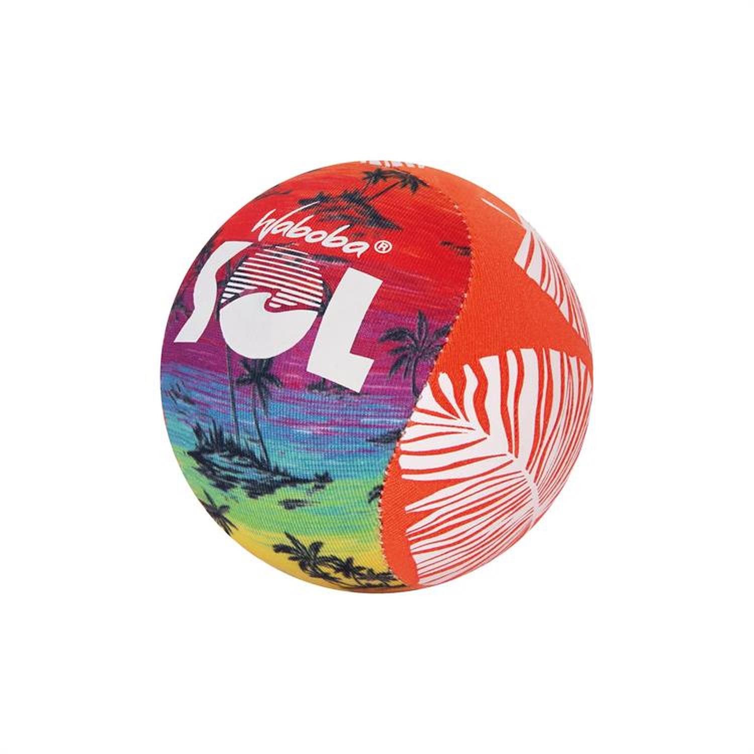 Sunflex Wasserball SOL Rot, Wasserball Spielball Wurfball Fangen Werfen Wurfspiel