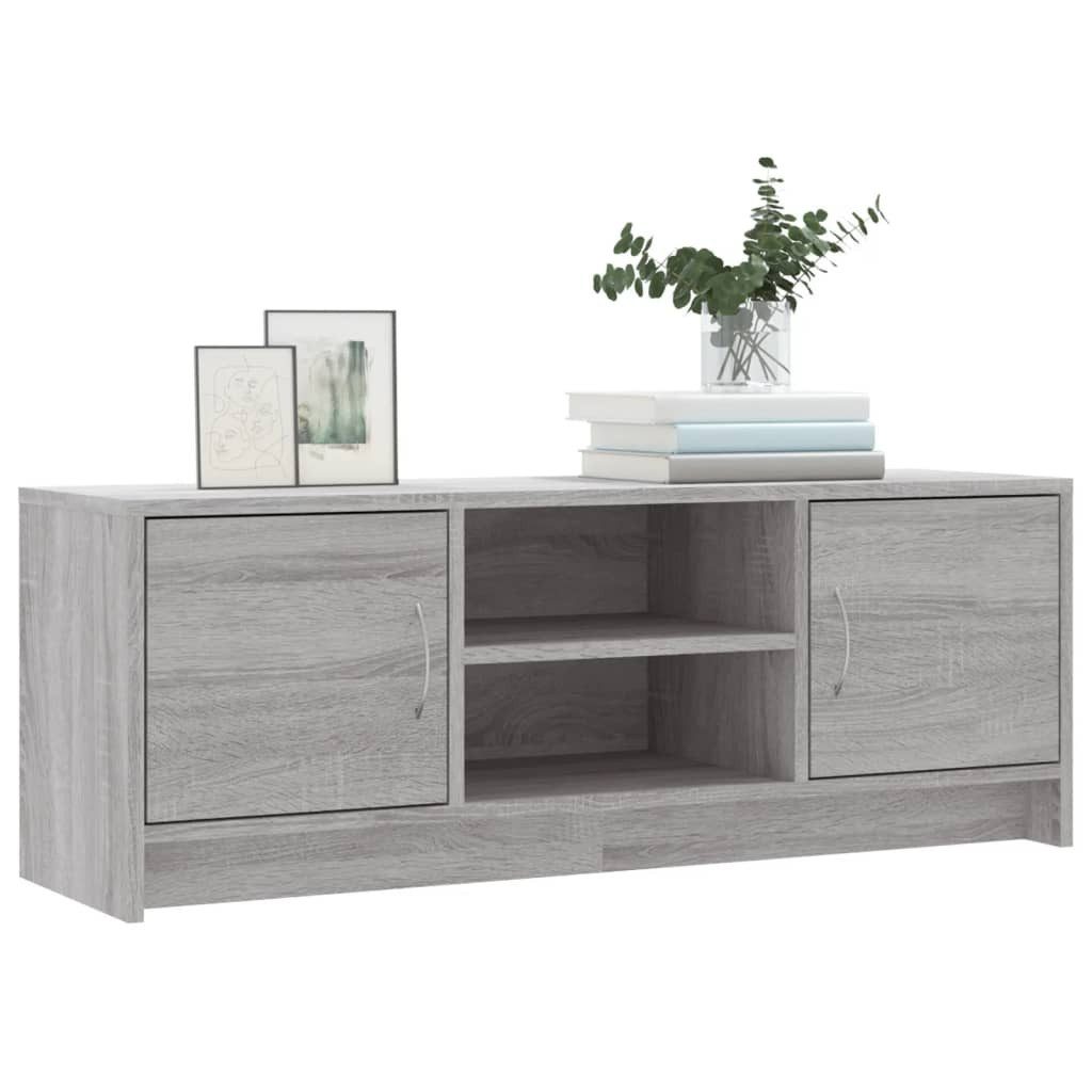 vidaXL TV-Schrank TV-Schrank Grau Sonoma 102x30x37,5 günstig online kaufen
