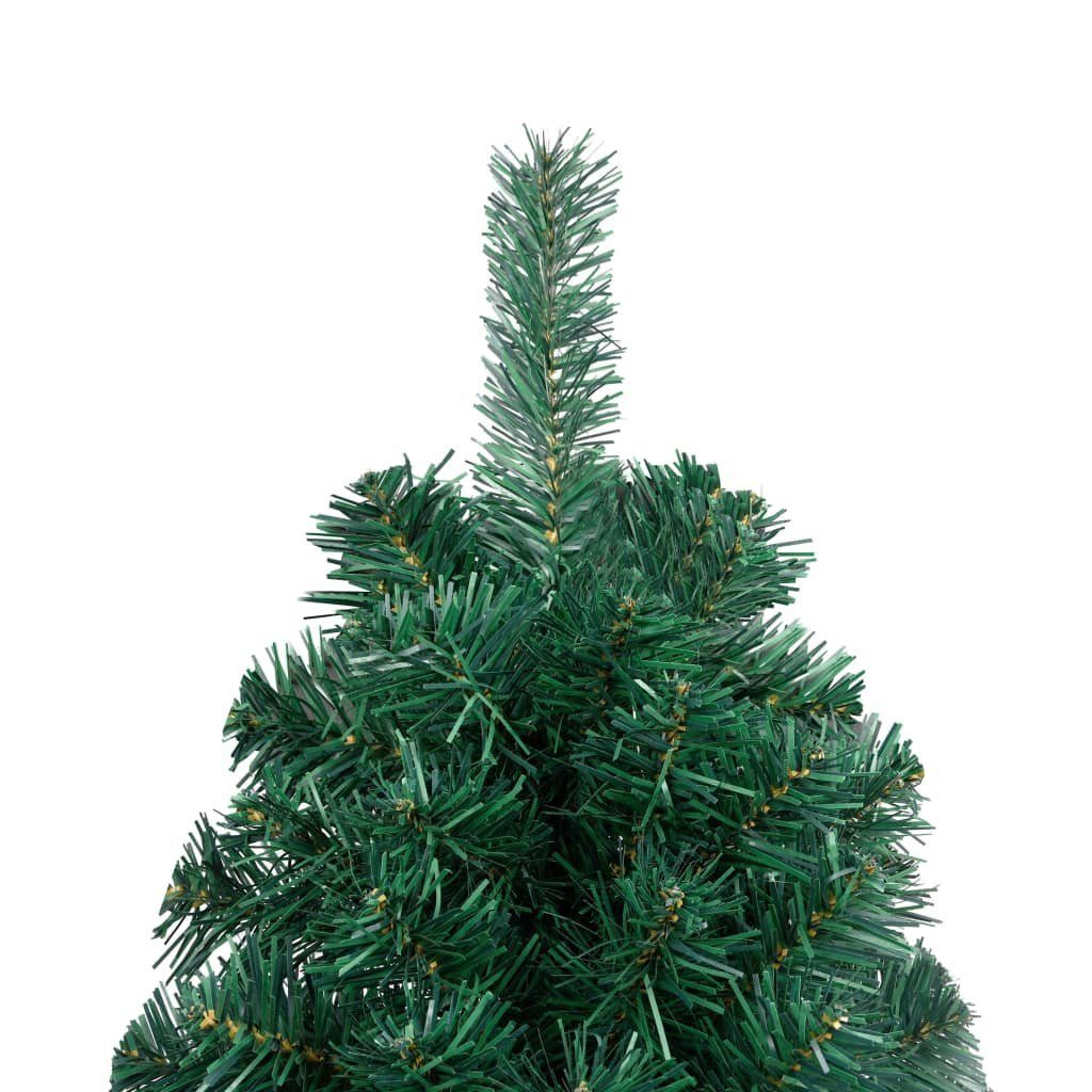 150 Künstlicher Ständer Grün Weihnachtsbaum Halb-Weihnachtsbaum cm mit PVC Künstlicher furnicato
