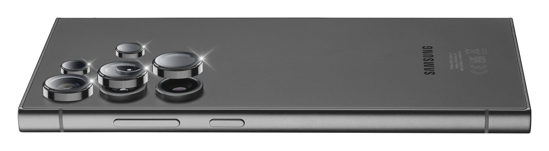 Cellularline Kameraschutzglas Camera Lens Protection Ring für Samsung Galaxy S25 Ultra, Kameraschutz, Schutzglas, Linsenschutz, kratz- & stoßfest