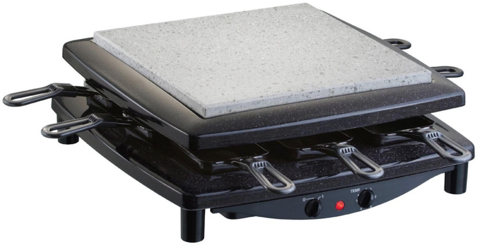 Steba Raclette RC 3 plus, 8 Raclettepfännchen, 1450 W