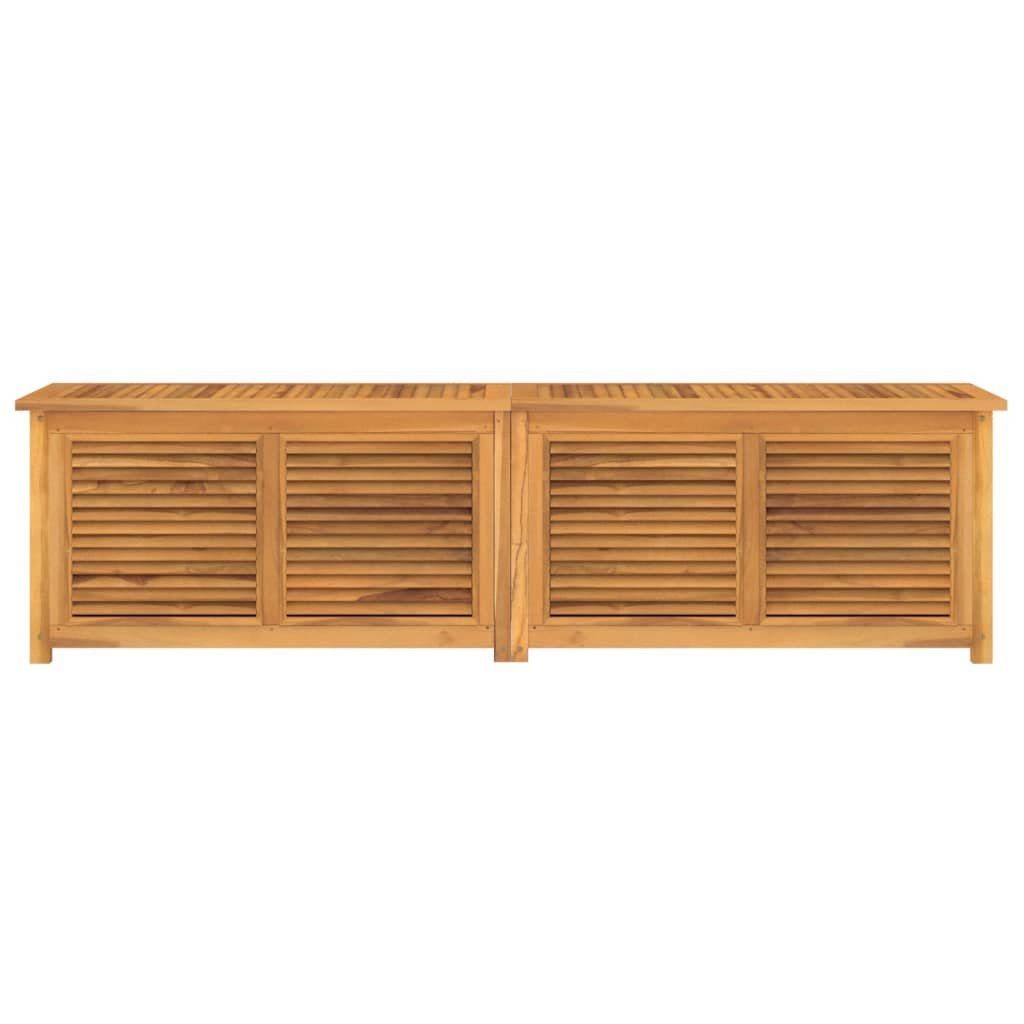 vidaXL Auflagenbox 200 x 50 x 55 cm Kissentruhe Auflagentruhe Gartenbox mit Beutel 200x50