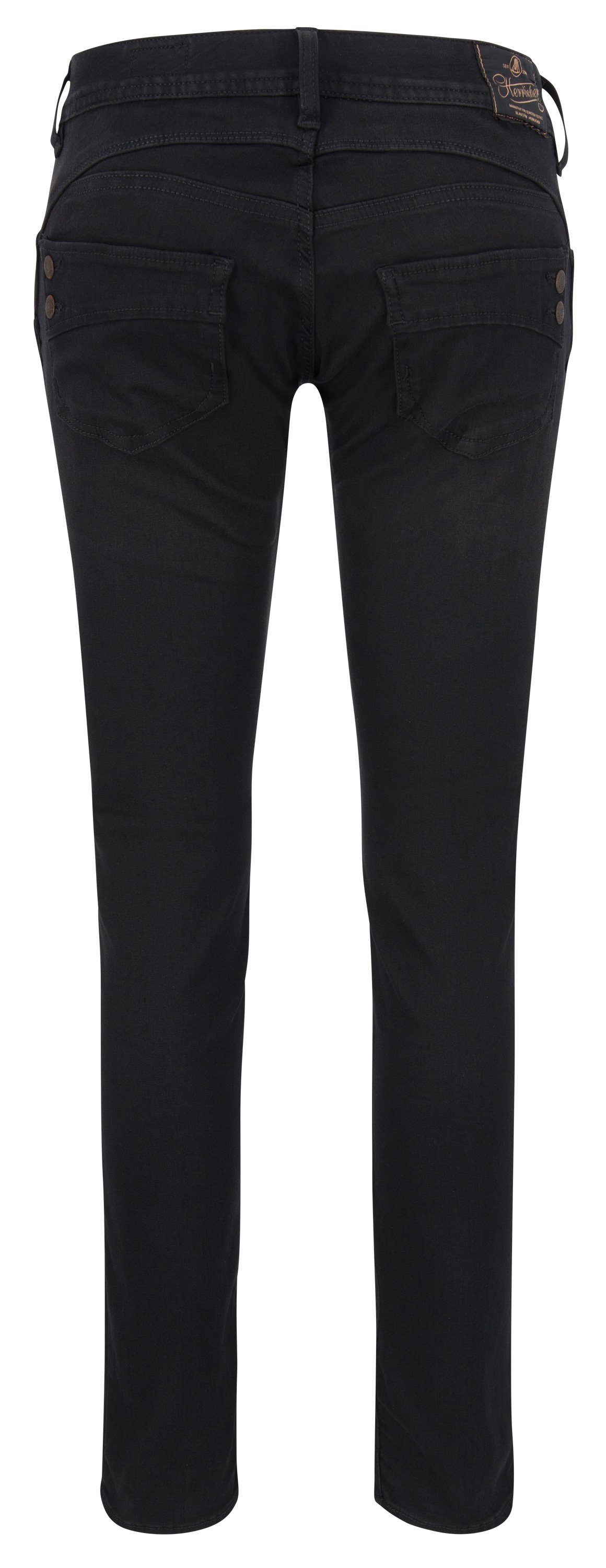 Herrlicher Stretch-Jeans HERRLICHER PIPER Slim Reused Denim Black tempest 5650-RD505-671