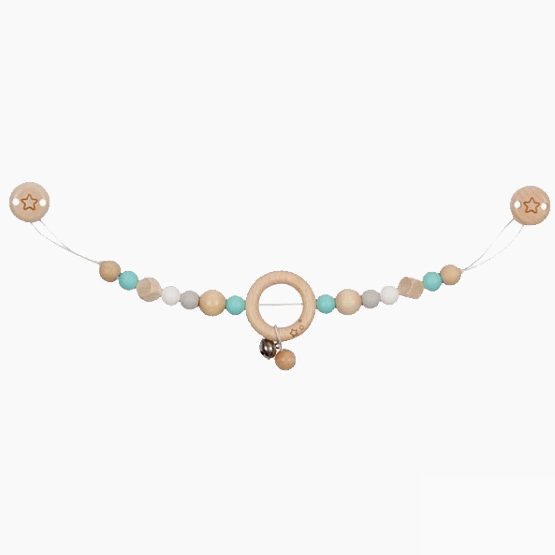 goki Kinderwagenkette Kinderwagenkette Stern (packung, 1-tlg., set), zusätzlichen haptischen Reiz