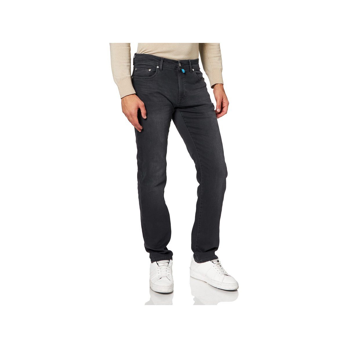 anthrazit Pierre Cardin 5-Pocket-Jeans (1-tlg)