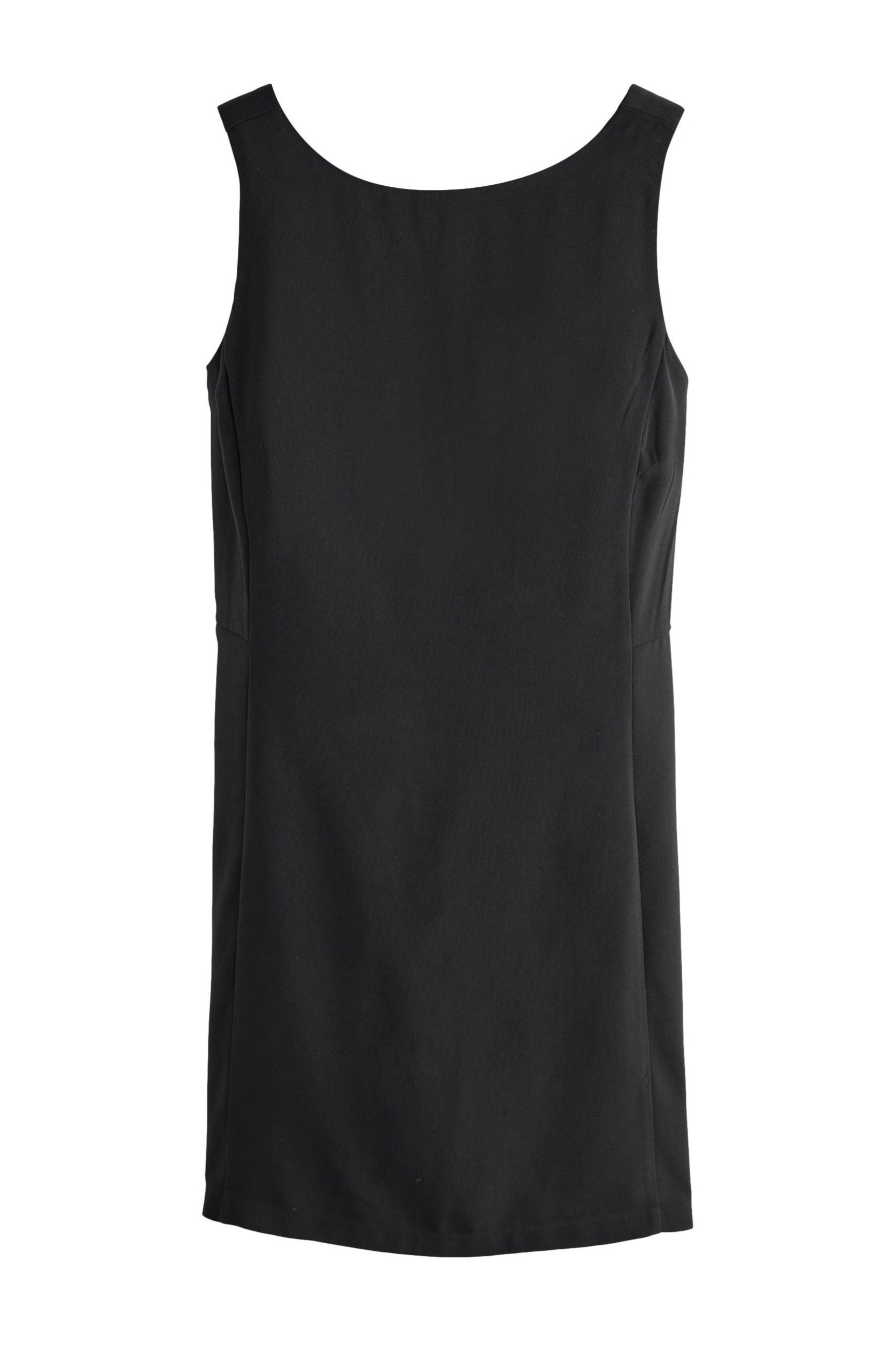 Minikleid Ärmelloses Minikleid mit U-Rückenausschnitt