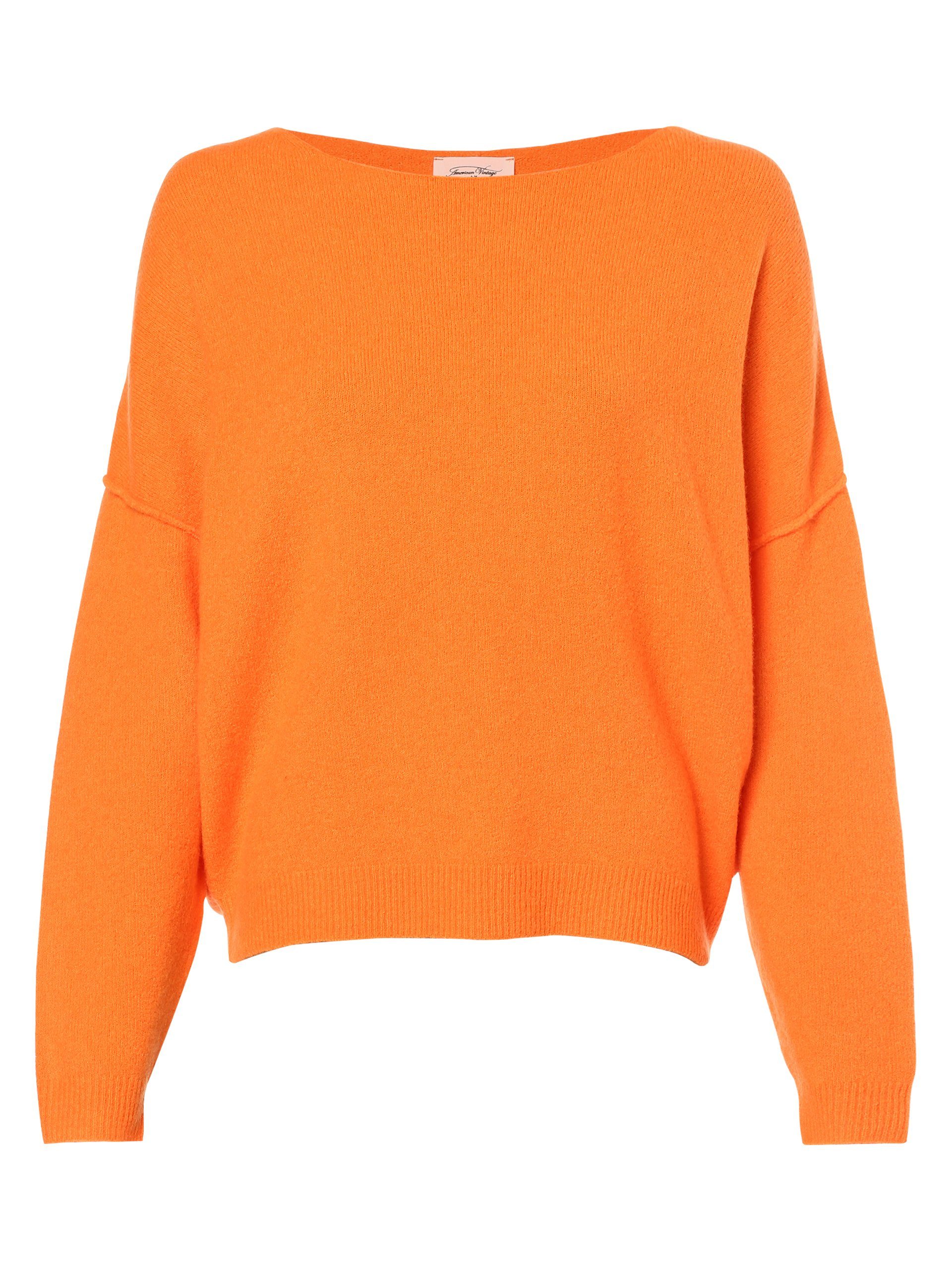 American orange Vintage Damsville Strickpullover