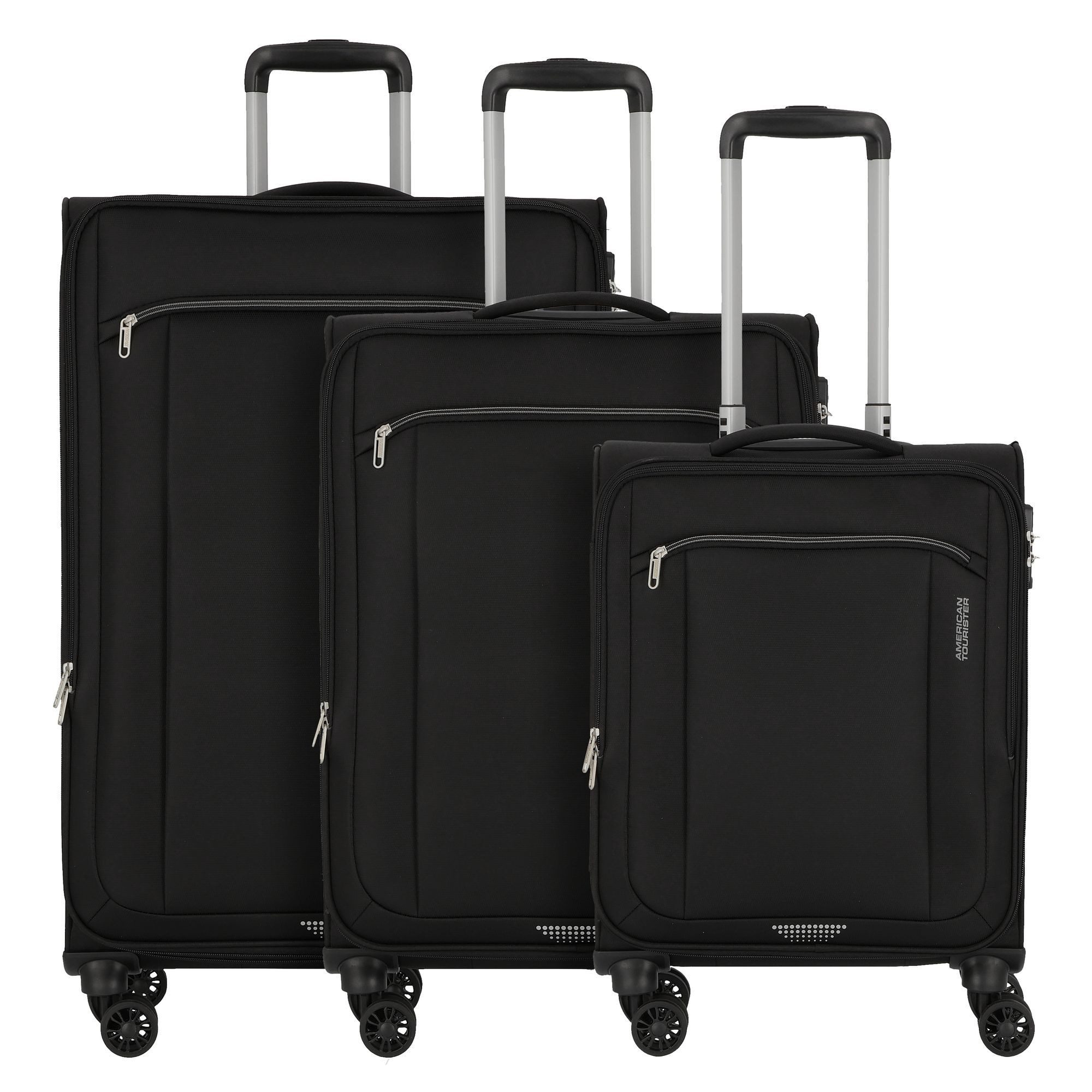 American Tourister® Trolleyset Avantour, 4 Rollen, (3-teilig, 3 tlg), Polyester