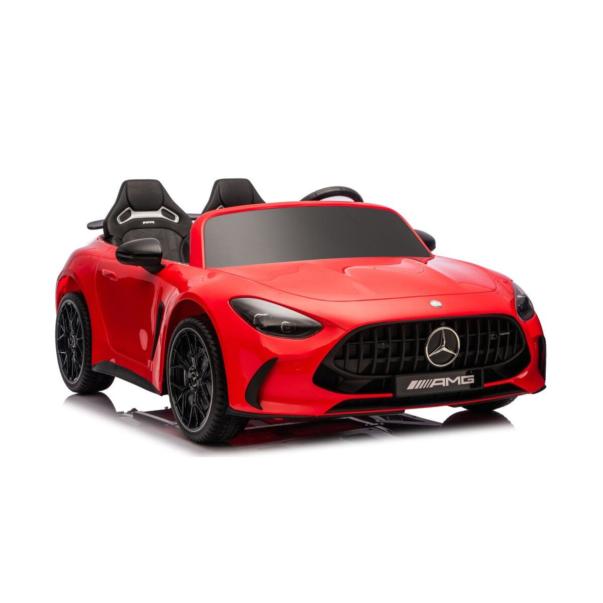 Wisam Elektro-Kinderauto Mercedes GT63 AMG DK-GT63 24V LCD Elektroauto, Rot