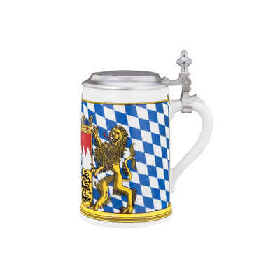 Seltmann Weiden Bierkrug Bierkrug mit Deckel 0.63 l - Compact Bayern