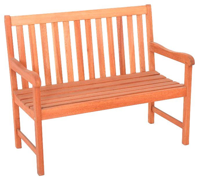 Gartenbank Santos 2-Sitzer 89 x 107 x 58 cm