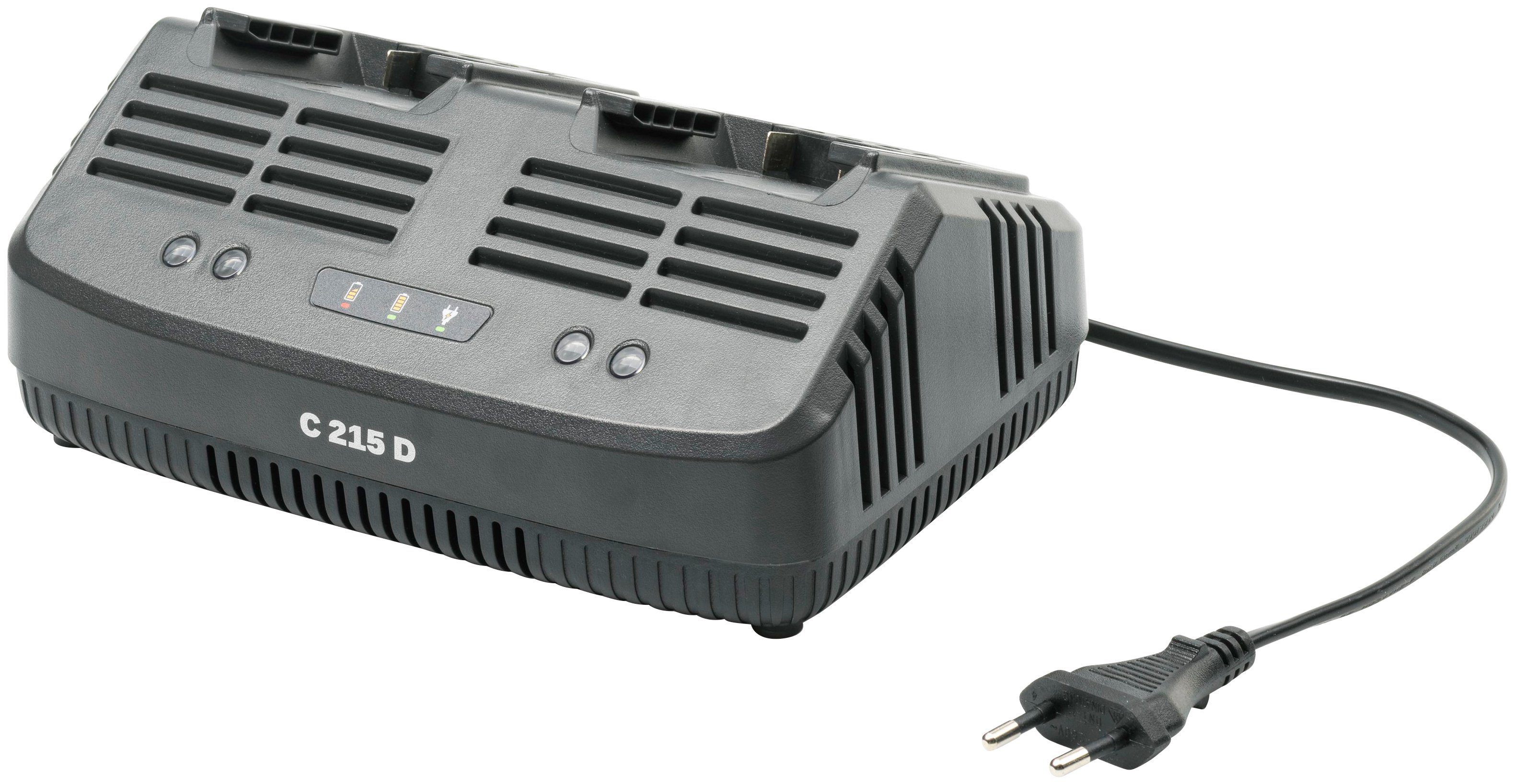 STIGA GARDEN C 215 D Akku-Ladestation (2000 mA, für Akkus aus der STIGA 100 und ALPINA 20 Volt Serie)