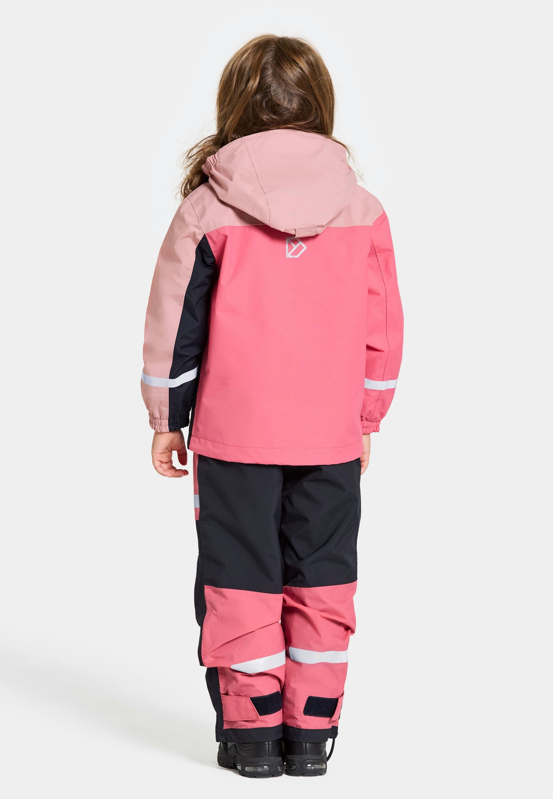 Didriksons Regenjacke Übergangsjacke Für Kinder wasserdicht winddicht atmungsaktiv PILVI mit Kapuze mit Taschen