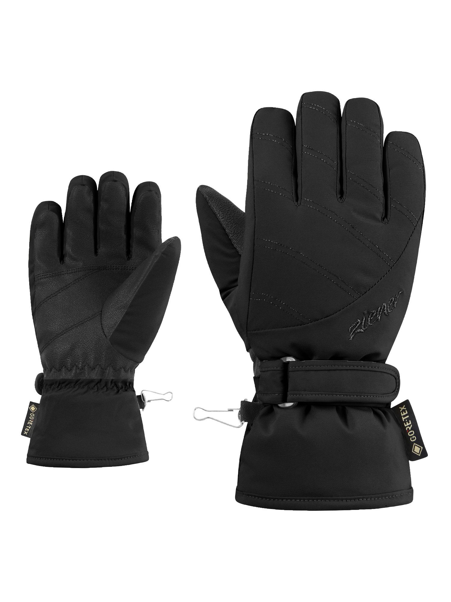 Ziener Skihandschuhe LALEA-Z GORE‑TEX® PrimaLoft® MÄDCHEN wasserdicht, winddicht, atmungsaktiv, extra warm durch PrimaLoft®