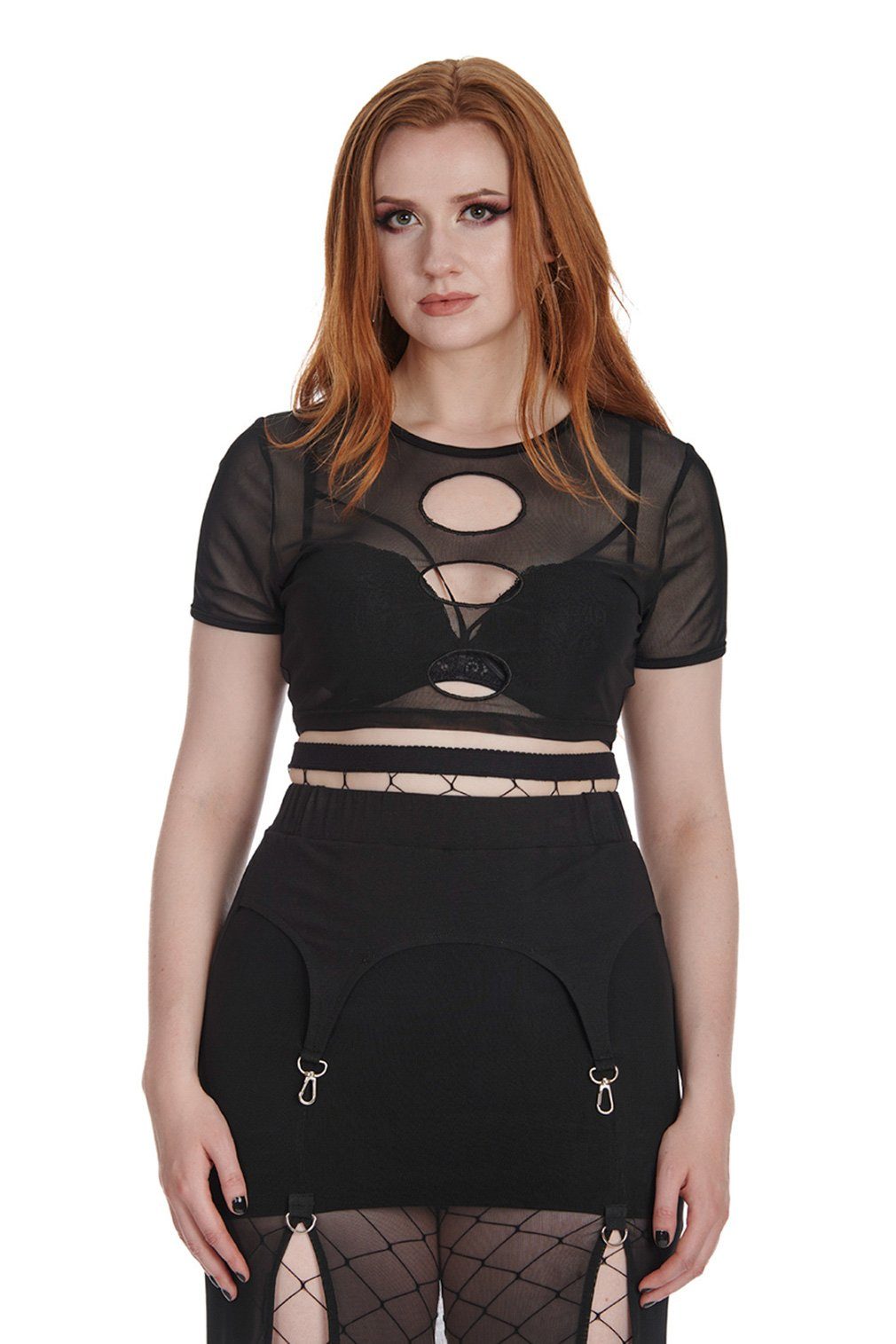 Banned Shirttop Eclipse Mesh Netz Top günstig online kaufen