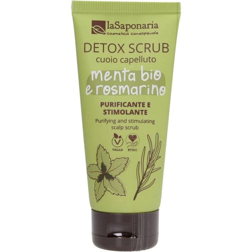 laSaponaria Haarmaske La Saponaria Entgiftung Peeling - Minze & Rosmarin