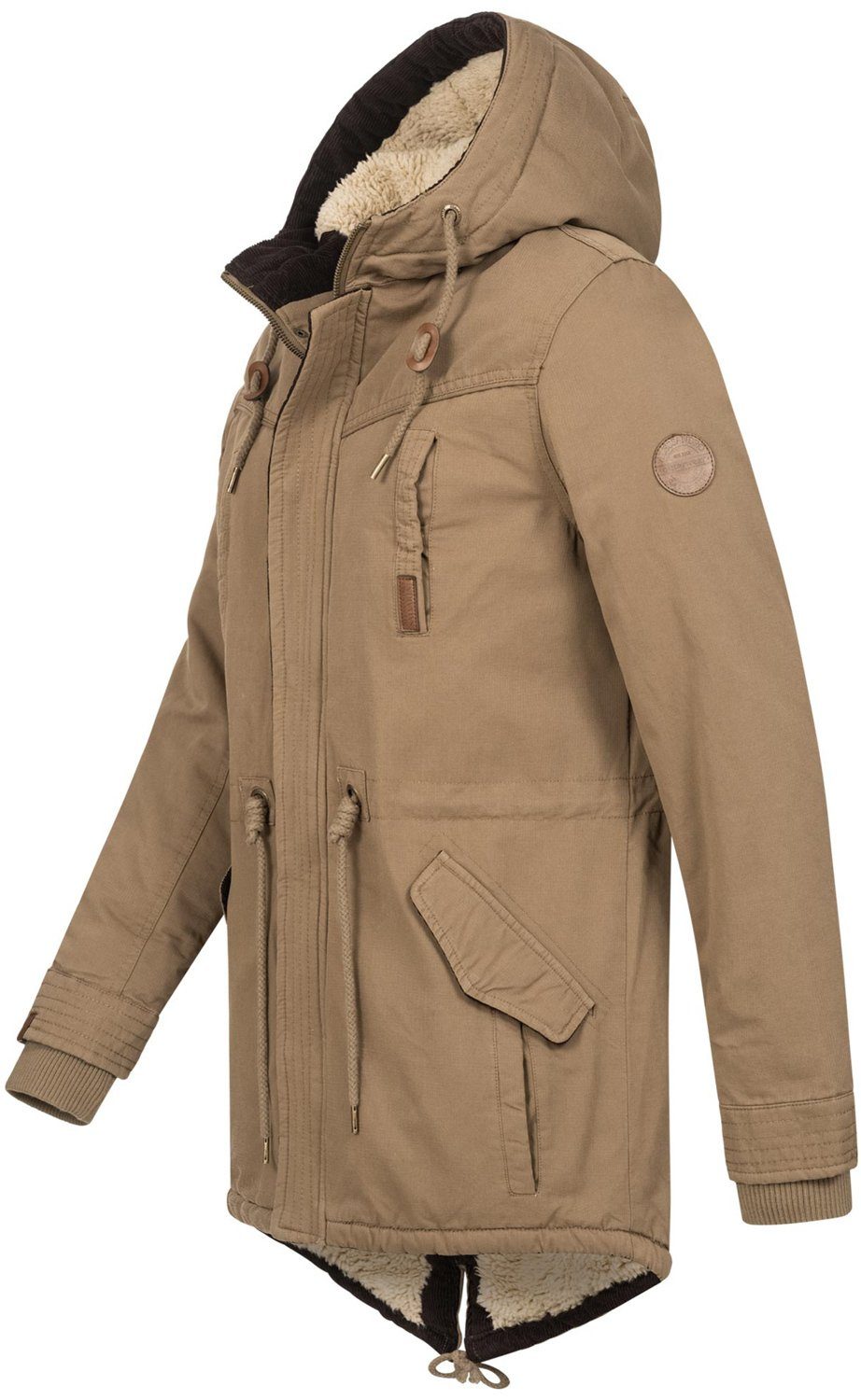 Alessandro Salvarini Winterjacke ASMenara mit warmem Teddyfell