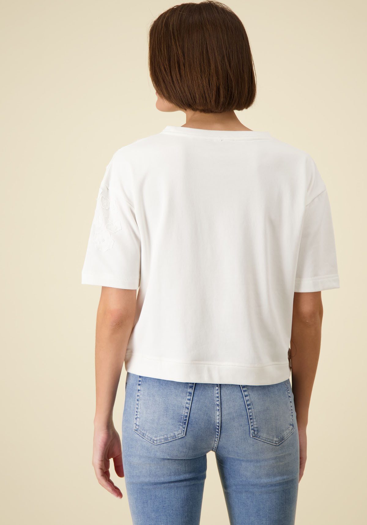 Monari Sweatshirt Mit Rundhalsausschnitt günstig online kaufen