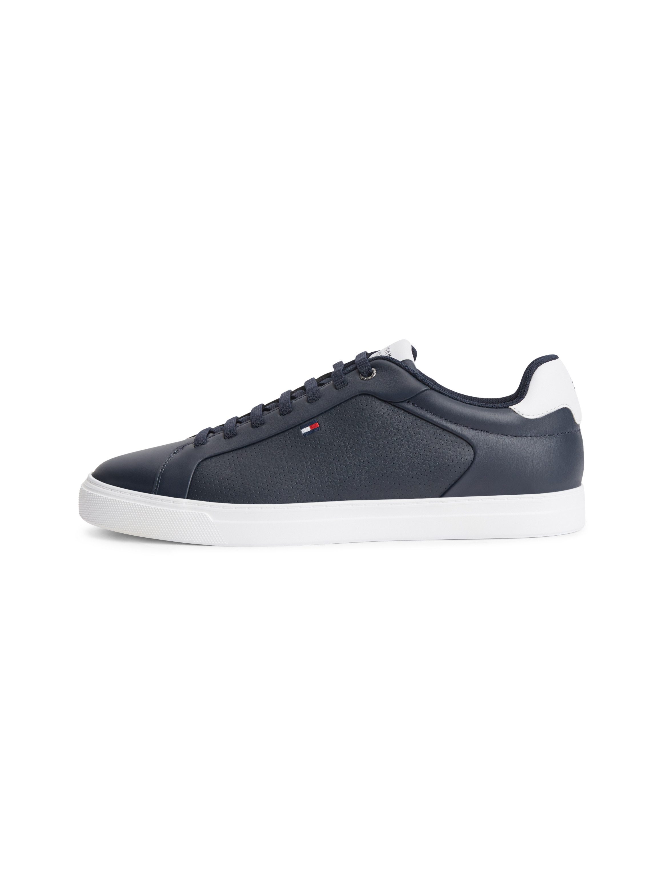 Tommy Hilfiger ICON COURT LIGHT LEATHER Sneaker Freizeitschuh, Halbschuh, Schnürschuh mit dezenten Ziernähten – Bild 5 von 5