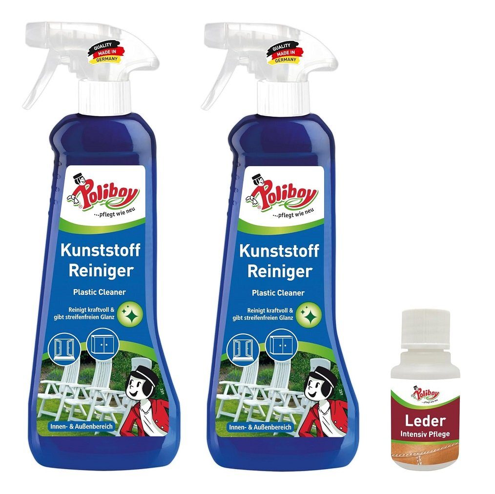 2850001, 2er Kunststoff Reiniger + Leder Probe Kunststoffreiniger