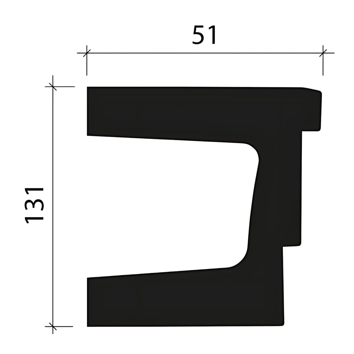 Profhome Zierleiste 1 MUSTERSTÜCK S-434101 20 cm MUSTER des Architraves Fassadenprofil, Polyurethan Hartschaum, 1-St., 1 x MUSTERSTÜCK, 1 MUSTERSTÜCK Fassadenleiste Architrav Stuckleiste ca. 20 cm lang
