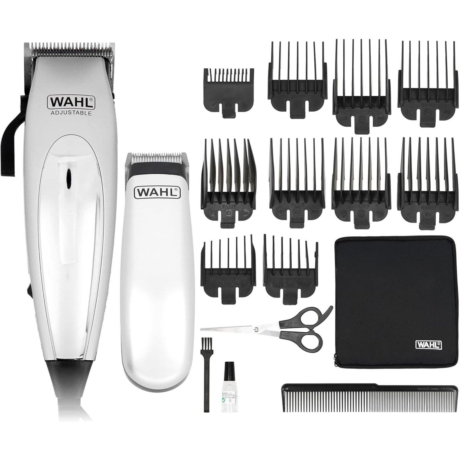 Wahl Haarschneider Home Pro Clipper, Netzbetriebene Haarschneidemaschine mit Präzisionstrimmer