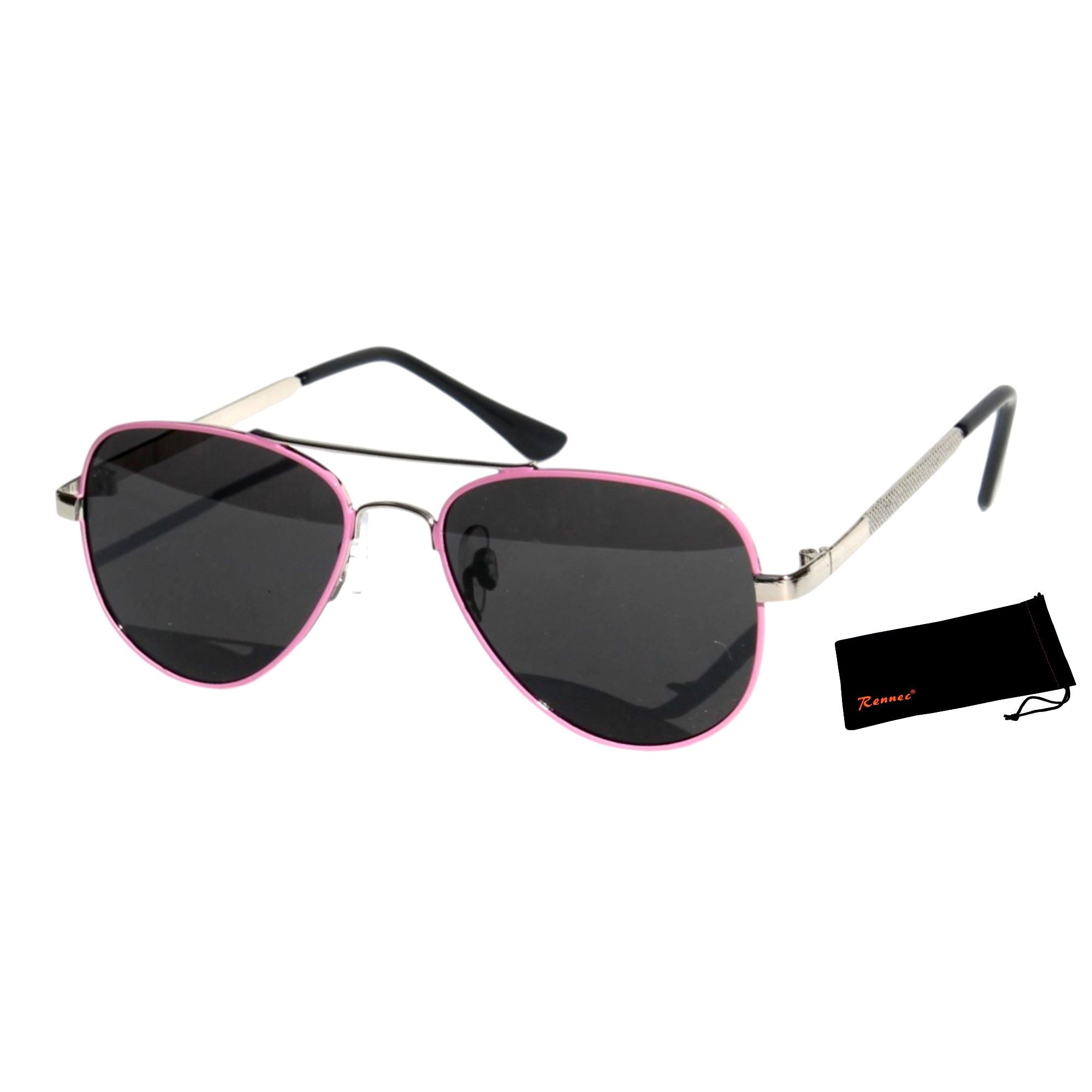 Sonnenbrille Kinder Pilotenbrille Polarisiert Jungen Mädchen 6 bis 11 Jahre